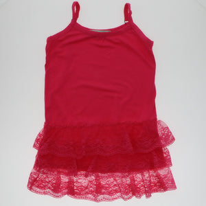 Bright Pink Lace Camisole Tank - Adorable Essentials, LLC 