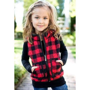 Buffalo Child Vest - - Adorable Essentials, LLC 