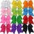 8" Cheer Bow Ponytail Pack - 12 different colors - Adorable Essentials, LLC 