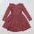 Rainbow Long Sleeve Hi Low Dress - Adorable Essentials, LLC 