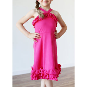 Willa Dress - Lt Pink - Adorable Essentials, LLC 