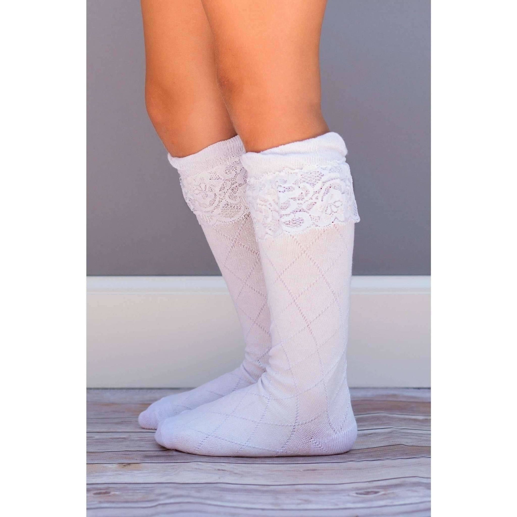 Lace Knee Socks - Adorable Essentials, LLC 