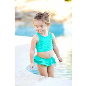Mint Girl Swimsuit - Adorable Essentials, LLC 